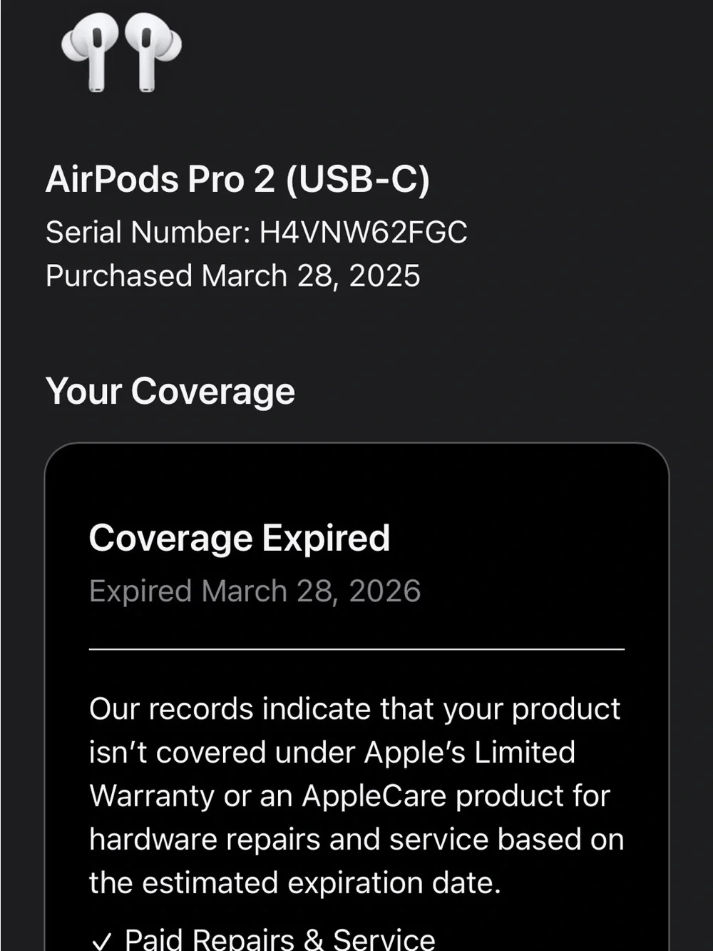 Apple AirPods Pro (2nd Generation) - White
